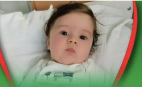 Serbian infant Gavirl Durdevic suffers from a spinal muscular atrophy